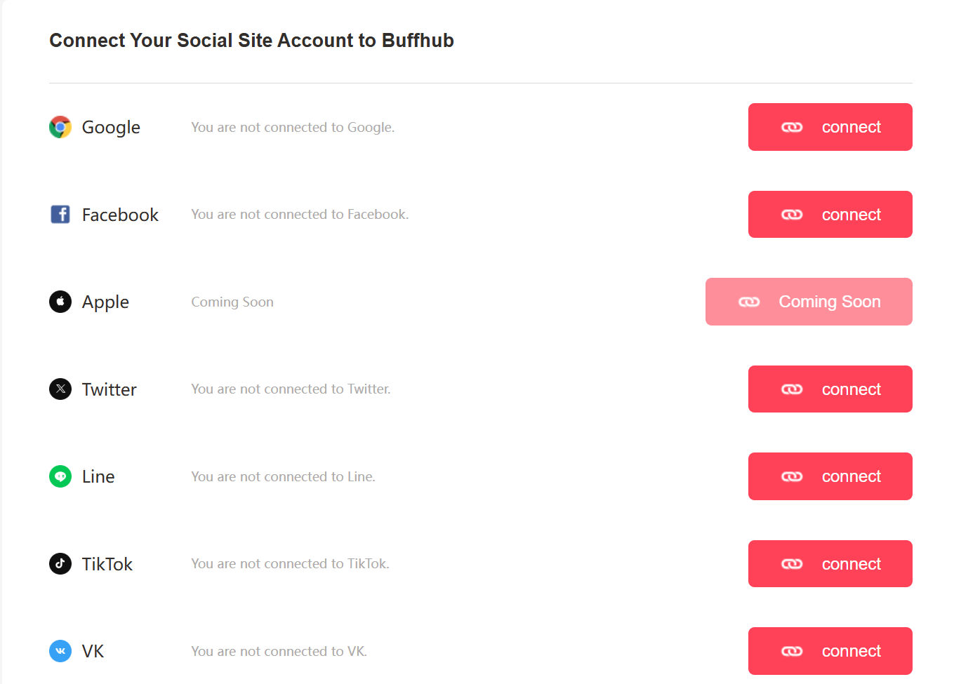 Account linking example